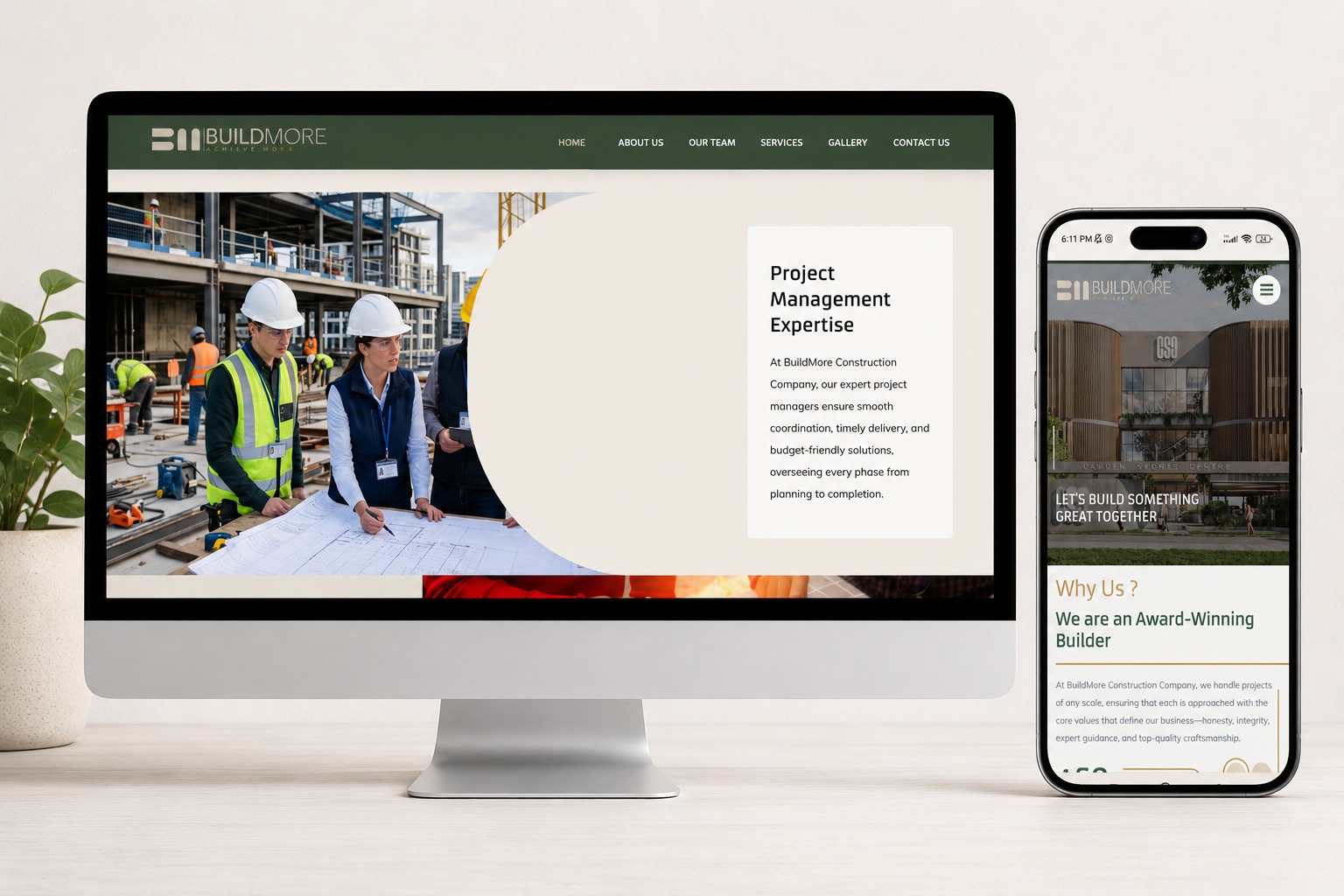 BuildMore Website